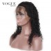 Deep Curly 360 Lace Front Wig for Black Woman 150 Density Virgin Brazilian Human Hair Lace Frontal Wig Pre Plucked Natural Hair line with Baby Hair